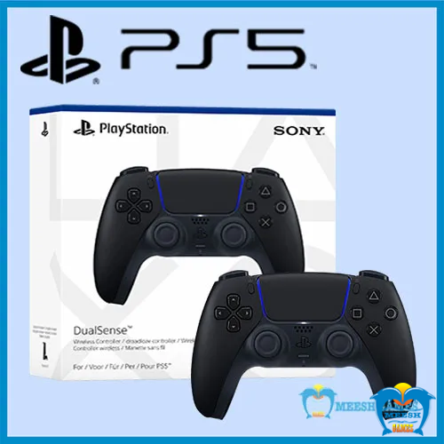 Ps5 Controller-Midnight Black - Meesh Games