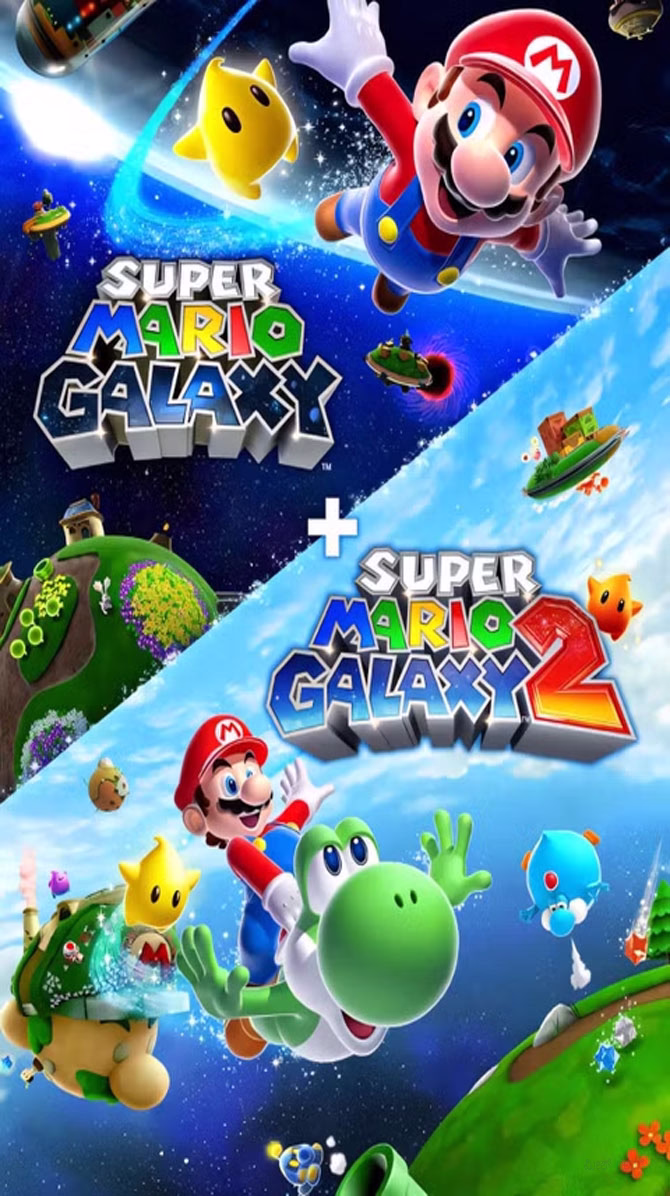 Super Mario Galaxy-MainPage