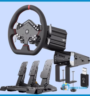 PXN V12 DDL WDS 6NM DD Wheel Base & Racing Wheel