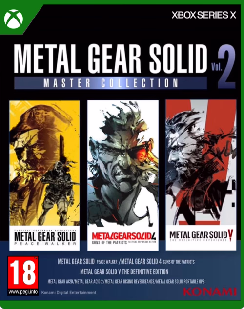 METAL GEAR SOLID MASTER COLLECTION Vol 2 - Xbox Series