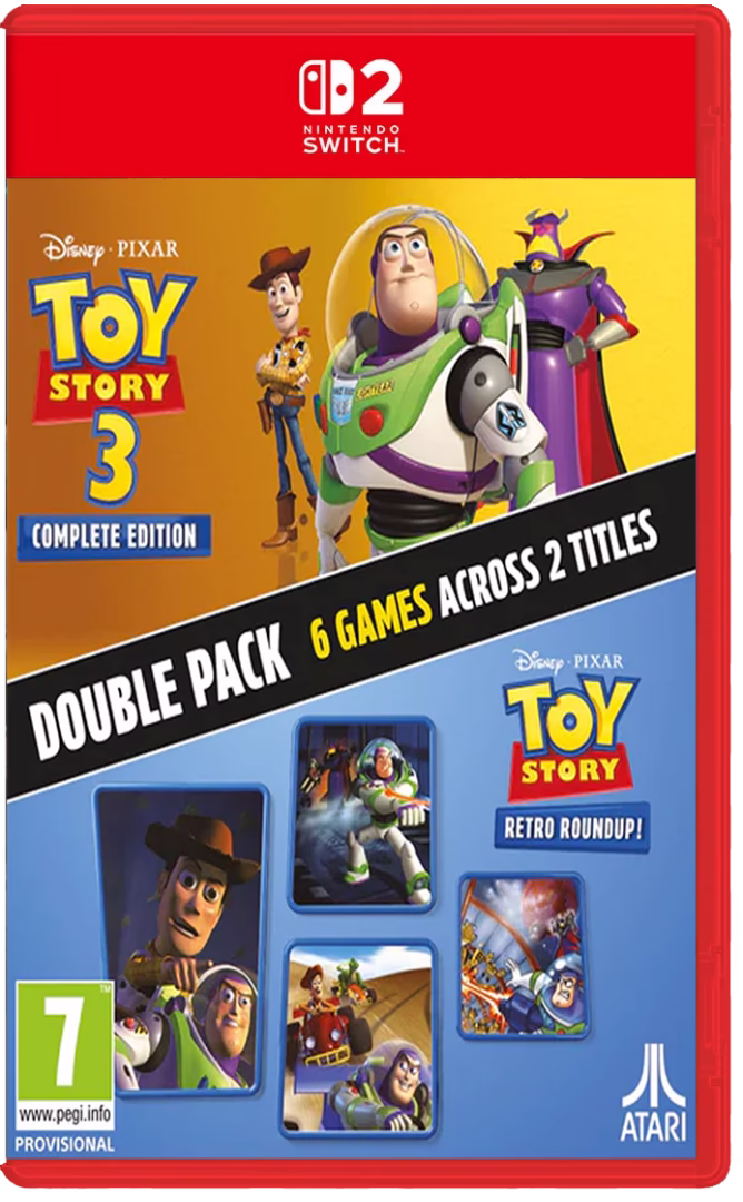 Toy Story Retro Roundup+Toy Story 3 - Nintendo Switch 2