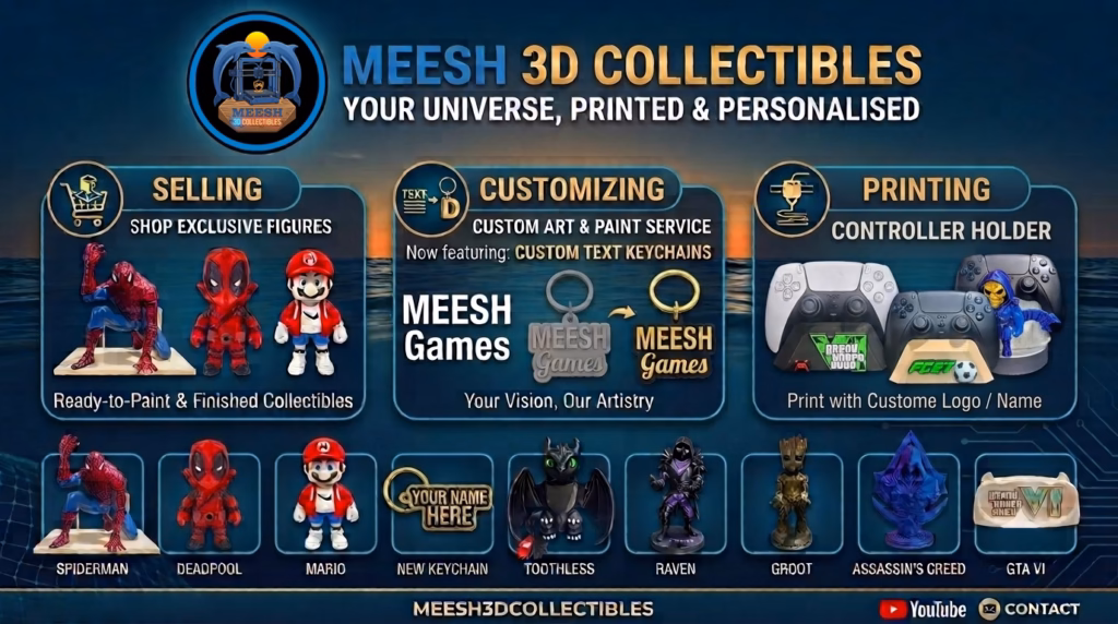 Meesh 3D Collectibles 20 Meesh 3D Collectibles - Banner OG