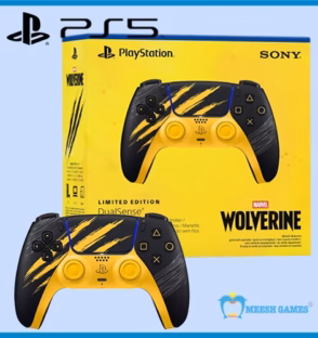 Ps5 DualSense Marvels Wolverine Battle Yellow