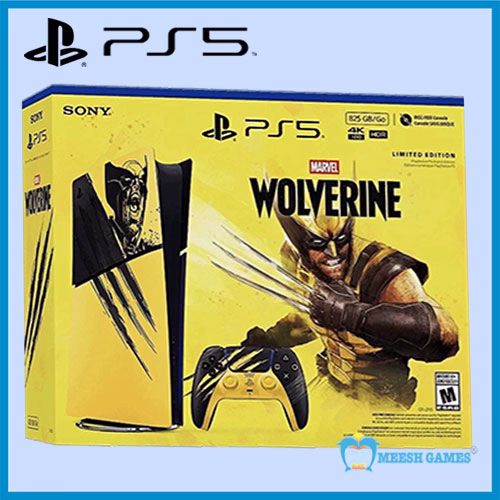 Ps5 Slim Marvels Wolverine Limited Edition 1 Ps5 Slim Marvels Wolverine Limited Edition
